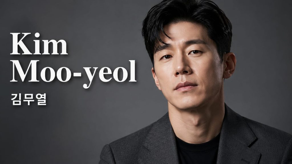 Imagen generada por IA para la presentación del actor coreano Kim Moo-yeol.