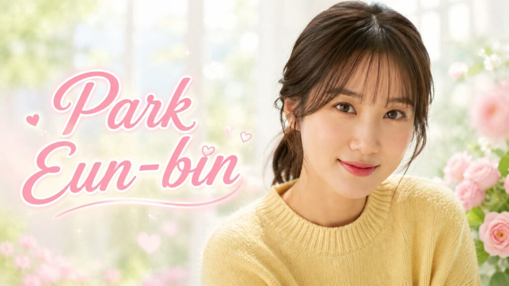 Imagen representativa de la talentosa actriz coreana Park Eun-bin, conocida por su papel de Woo Young-woo